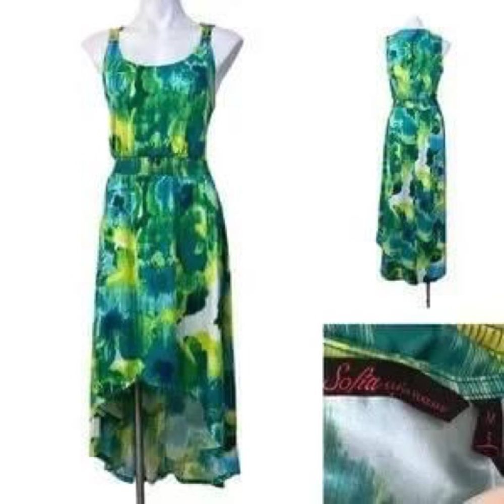 Sofia Vergara Sleeveless Maxi  Dress Women Sz.M